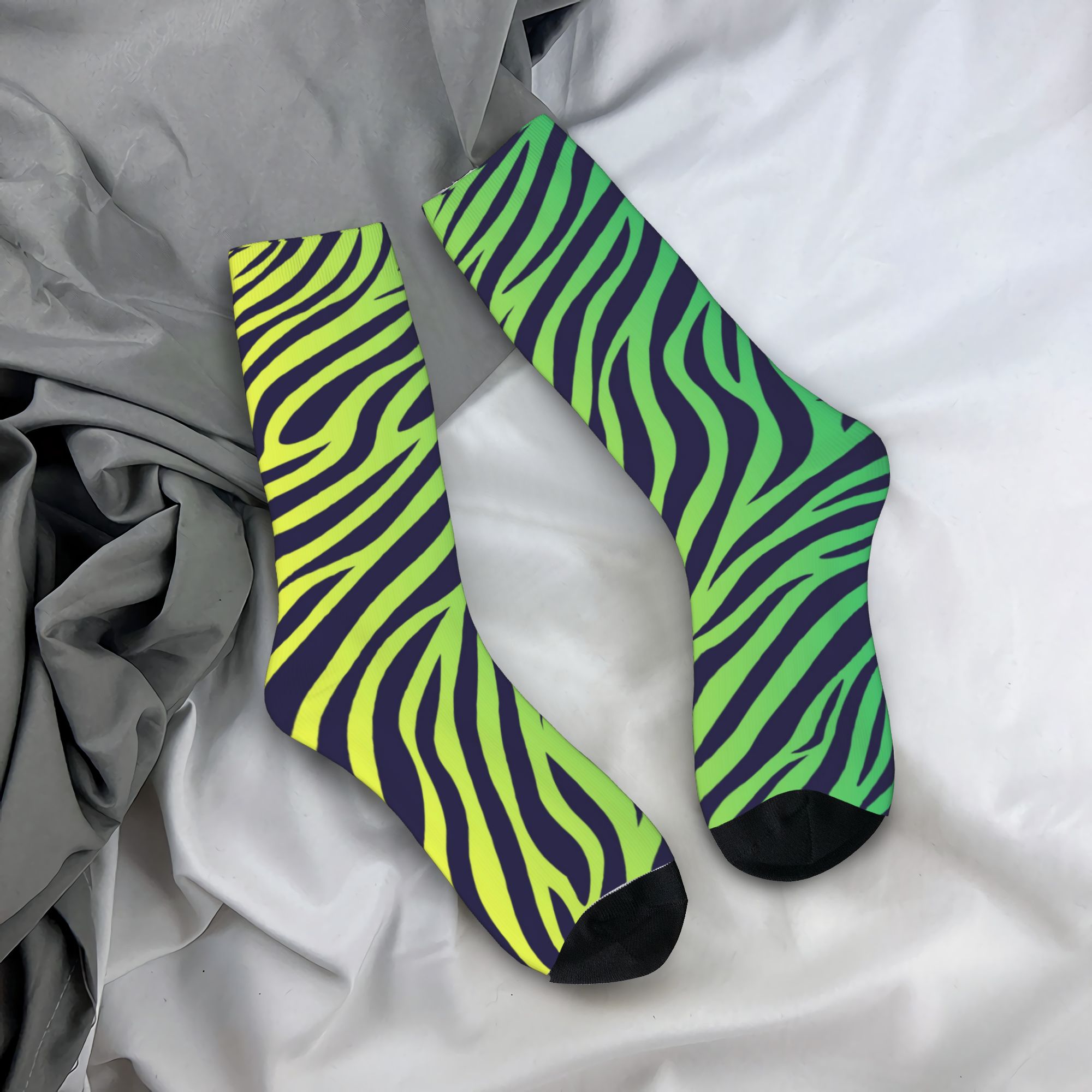 Dress Sock Men - Chaussettes colorées à motif de peau