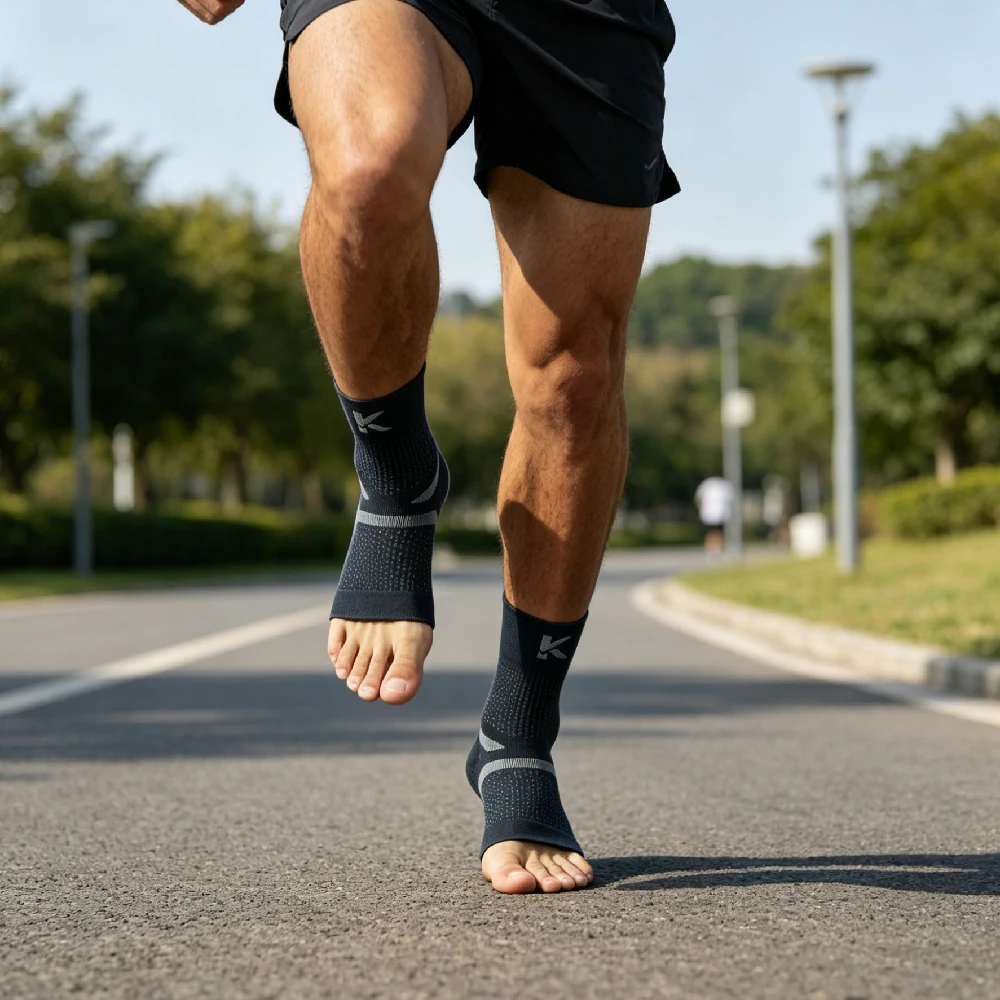 Ankle Brace Sock - 1 paire de manchons de cheville