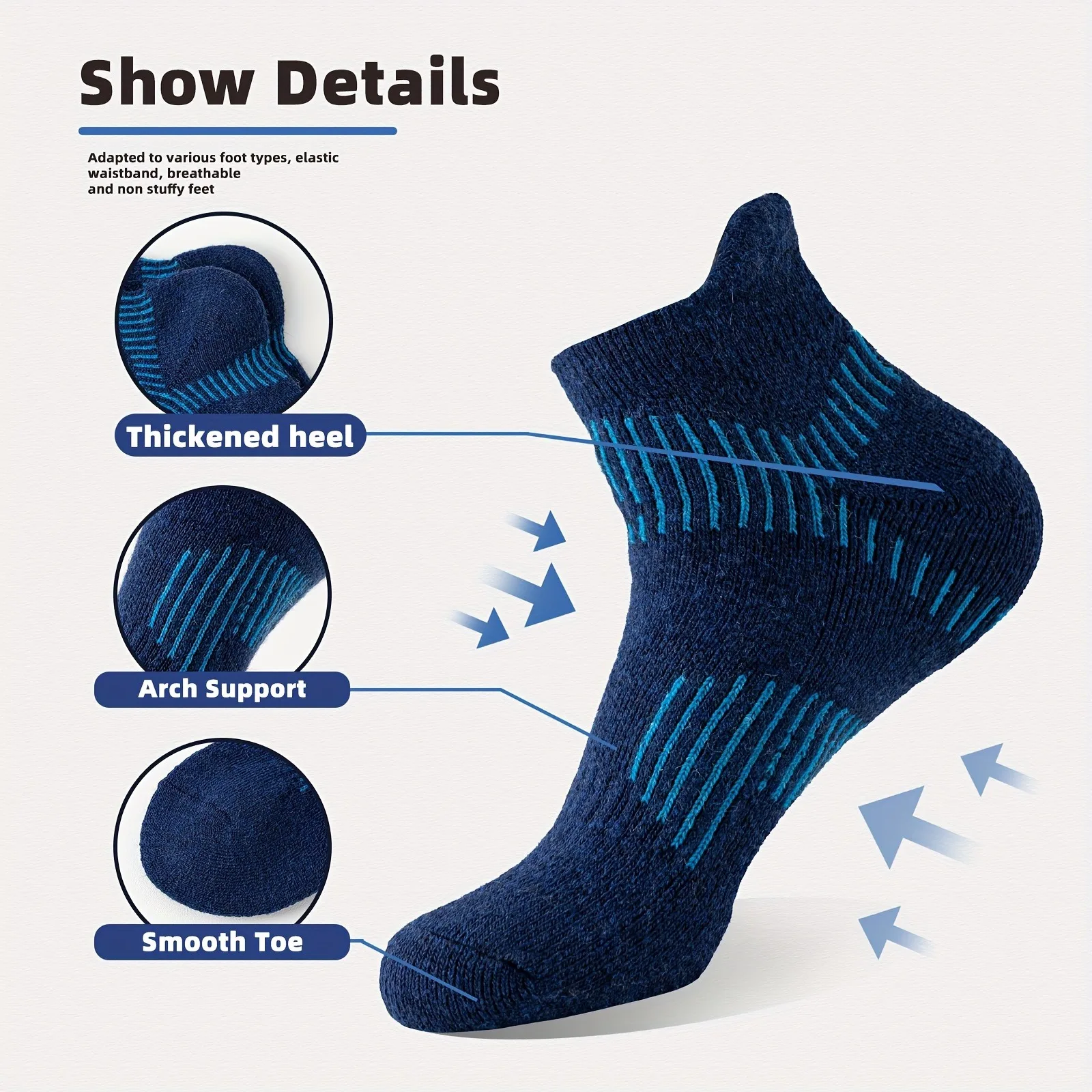 Chaussettes de randonnée et de - Ankle Brace Sock avis et prix